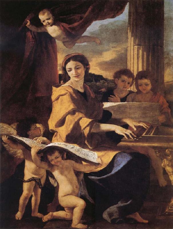 Nicolas Poussin St Cecilia